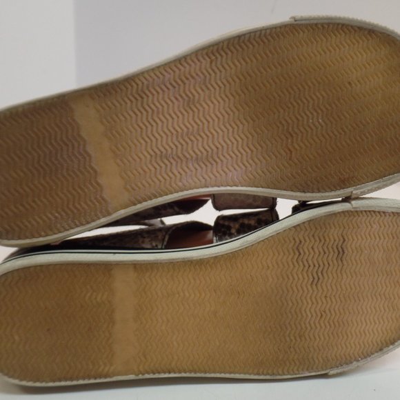 Marc Jacobs Sz 37.5 (7) Animal Print Zip Up Shoes - Picture 7 of 14